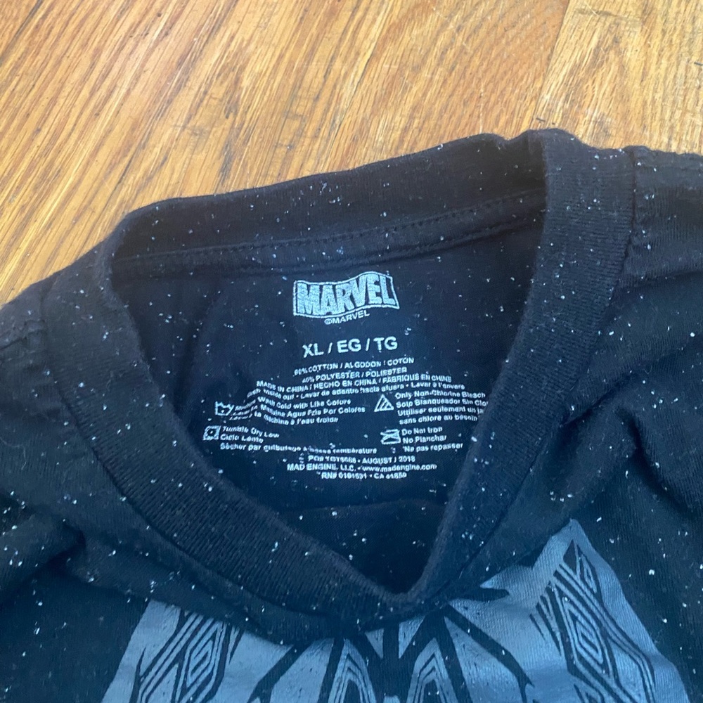 Marvel Black Panther Boys long sleeve - size xl - Picture 4 of 4